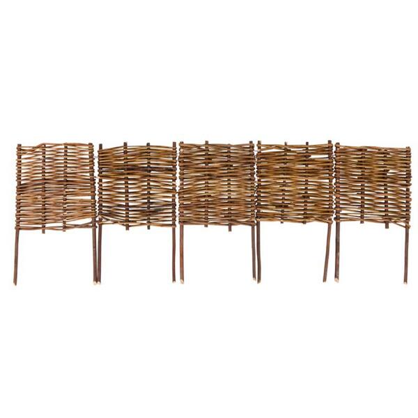 Lot de 5 bordures de jardin