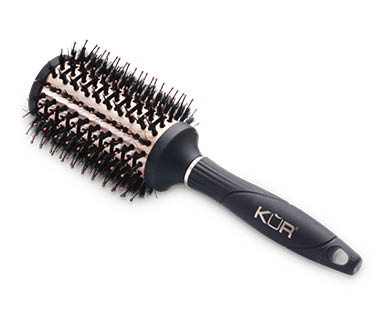 Hairbrush with Boar and Nylon Bristles