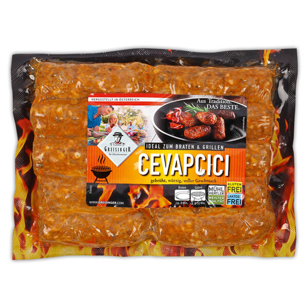 Cevapcici / Bratwürstel