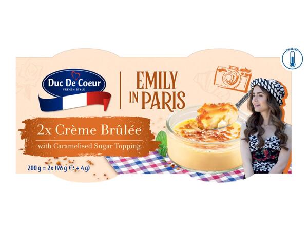 Duc de Coeur Crème Brûlée 2x100g