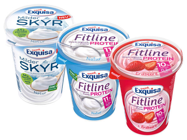 Exquisa Fitline oder Skyr natur
