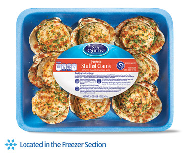 Sea Queen Stuffed Clams