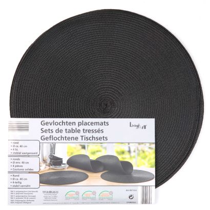 Sous-plats tressés, 4 pcs