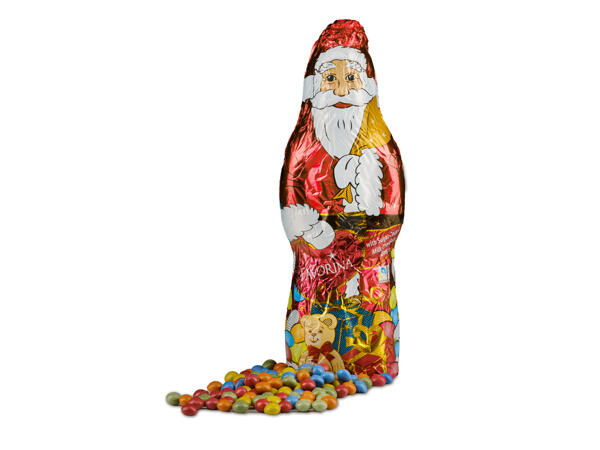 Chokladtomte med chokladlinser