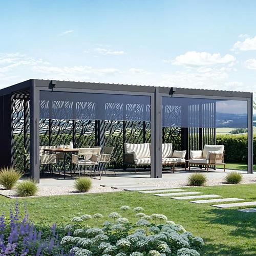GFP Designpergola Aluminium Nero