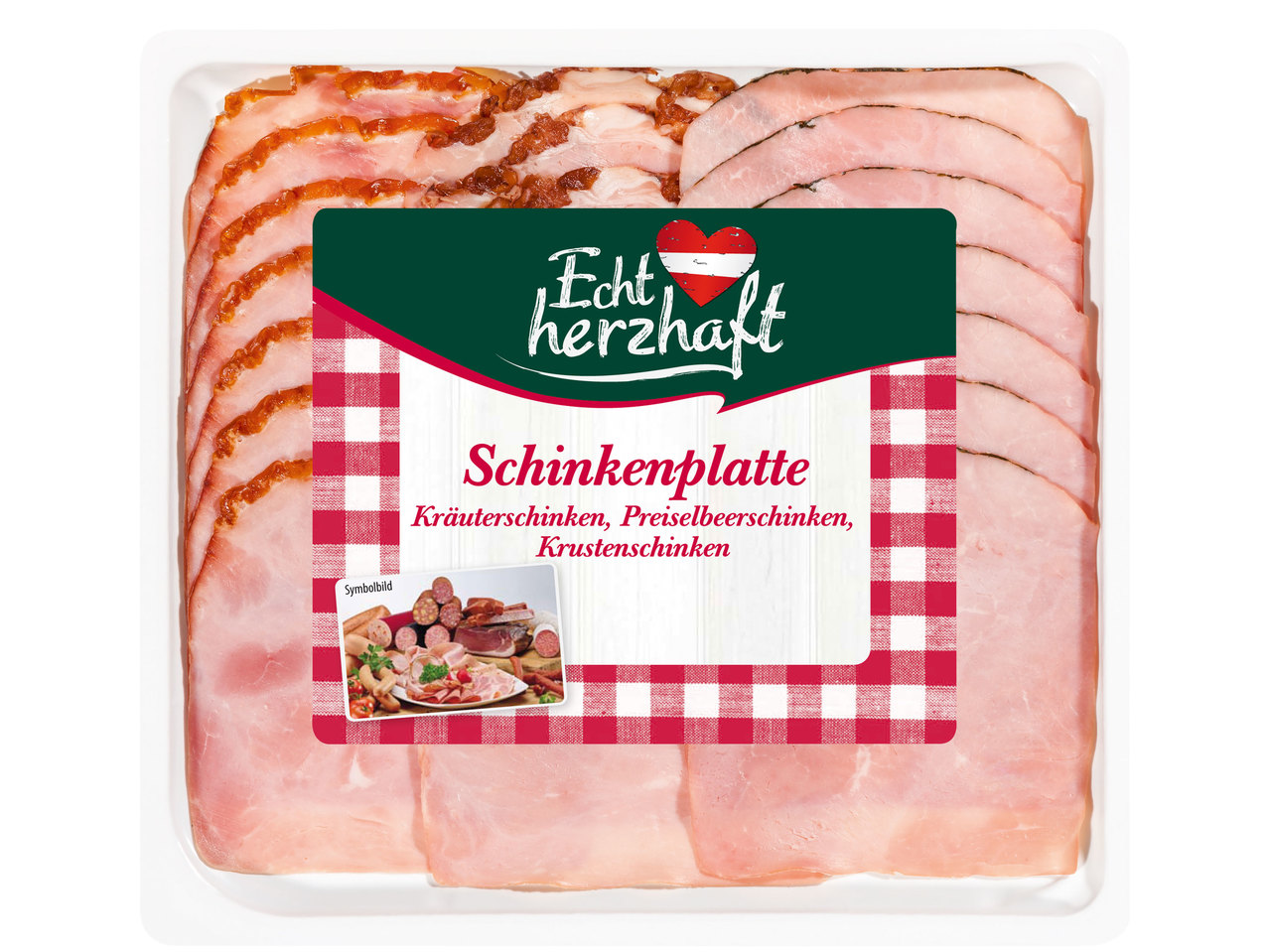 ECHT HERZHAFT Schinkenplatte