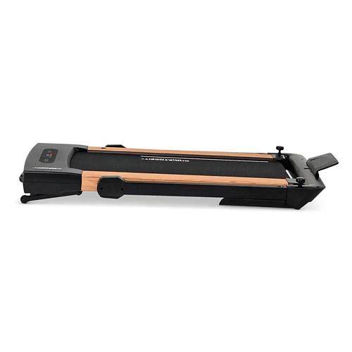 CHRISTOPEIT Laufband 2 in 1 Holzoptik