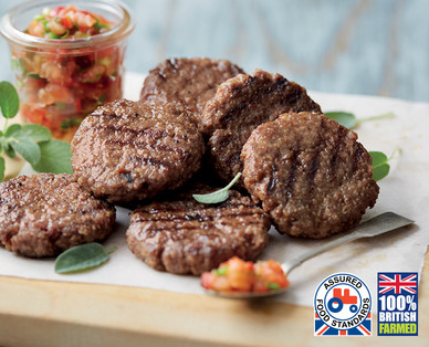 British Mini Beef Burgers