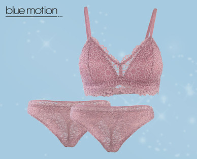 BLUE MOTION Damen-Bralette/Slips