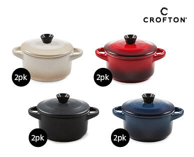 Mini Casserole and Baking Dishes 2pk