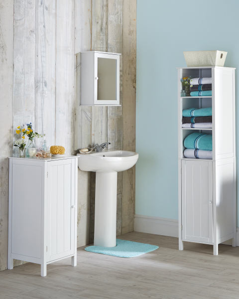 Home Creation Mirrored Cabinet