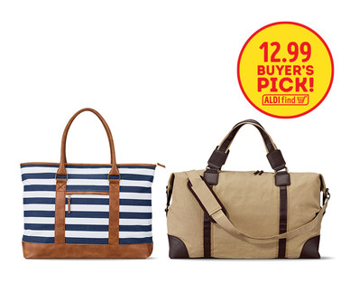 Skylite Weekender Tote or Duffle Bag