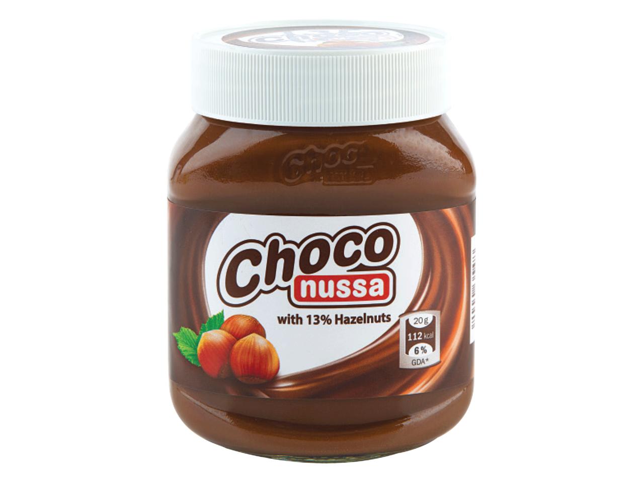 CHOCO NUSSA(R) Chocolate Hazelnut Spread