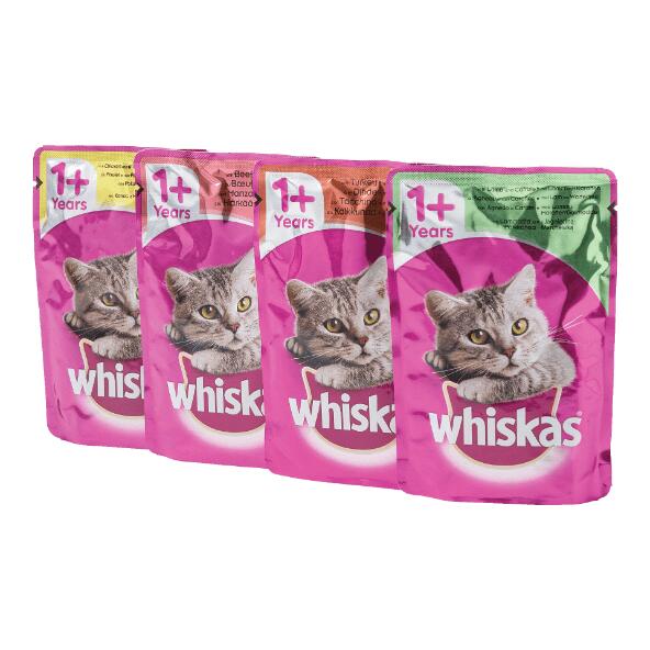 Whiskas Katzenfutter, 40 St.
