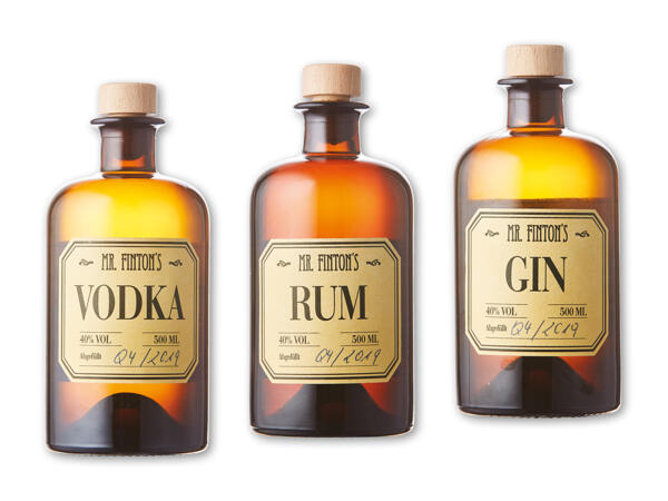 Vodka, rom eller gin
