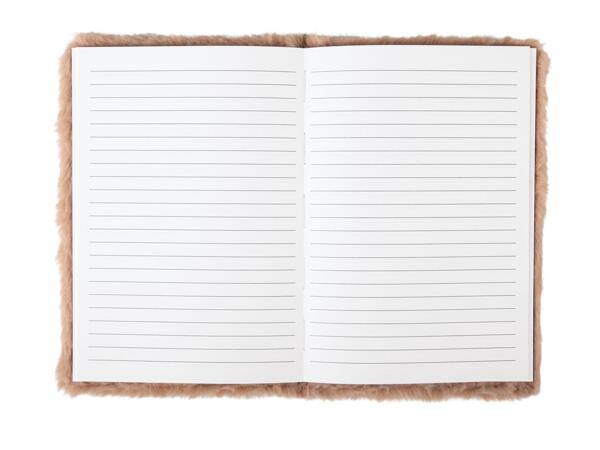 Crelando Notebook with Fluffy Cover