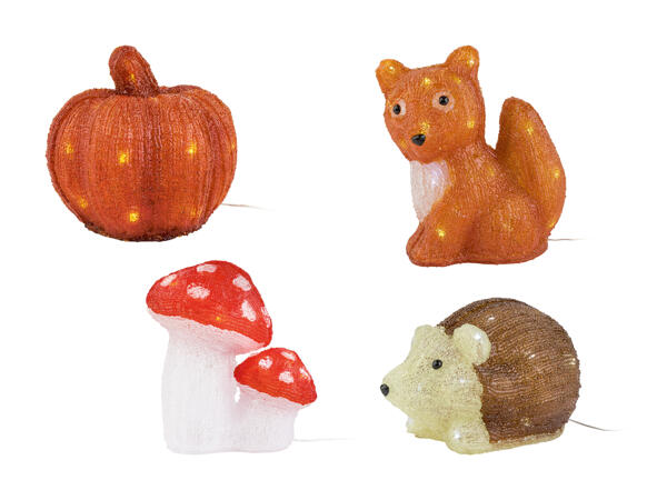 Figurines décoratives à LED
