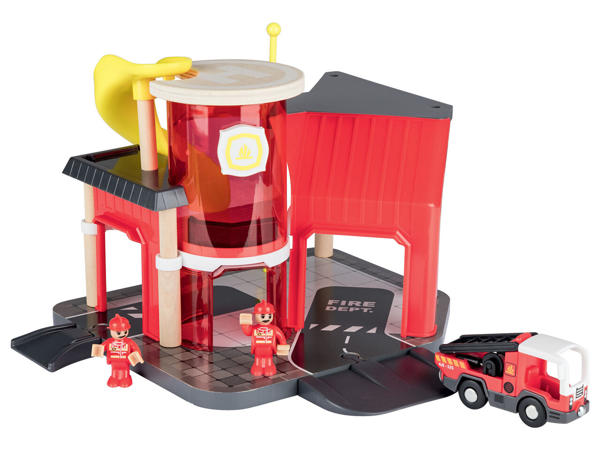 Wooden Vehicle and Building Sets Assortment