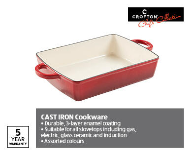 Cast Iron Roaster – Red or Cream