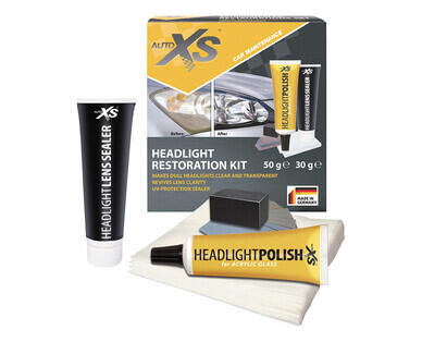 Car Paint Scratch Remover or Headlight Restoration Kit