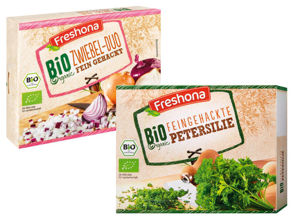 FRESHONA Bio-Kräuter/Zwiebel-Duo