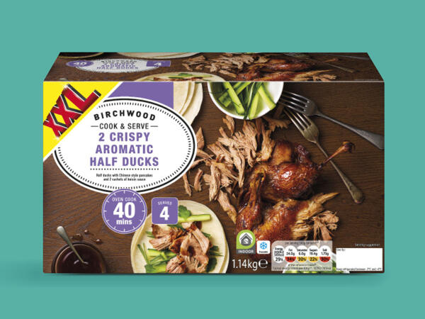 Birchwood 2 Crispy Aromatic Half Ducks