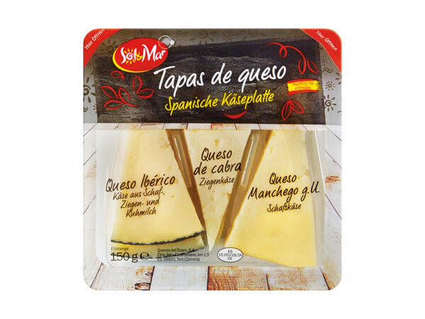 Spanische Käseplatte