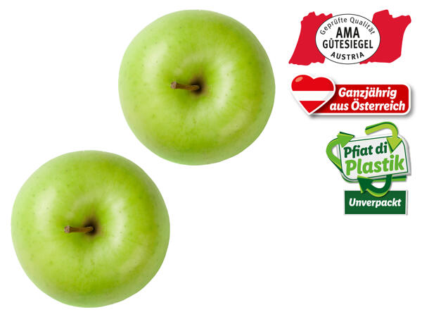 Äpfel grün aus Österreich