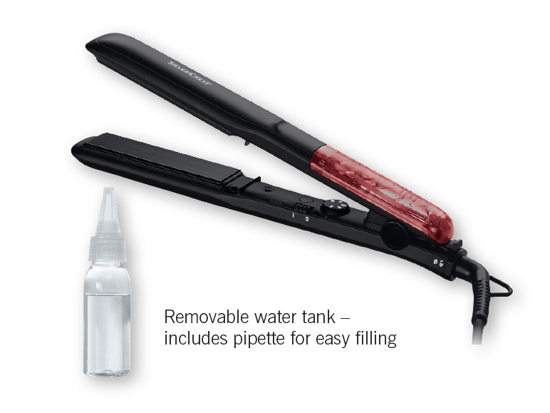 SILVERCREST PERSONAL CARE(R) Hair Straightener with Steam Function