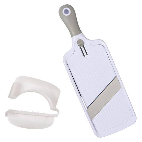 Adjustable Mandoline Food Slicer, Gray
