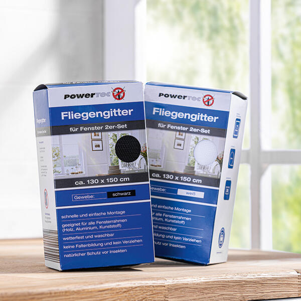 Fenster-Fliegengitter 2er-Set
