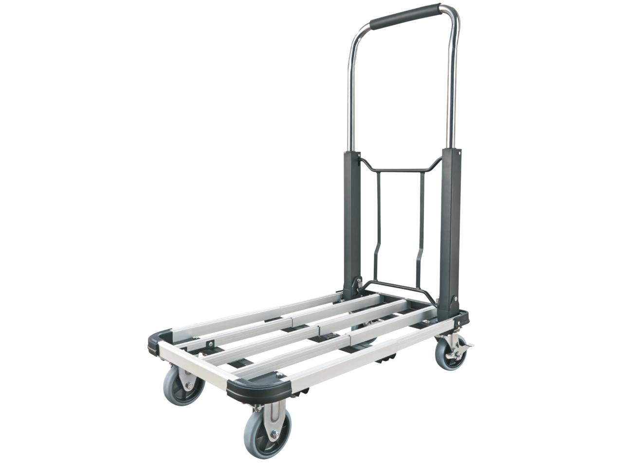 POWERFIX Aluminium Flat Bed Trolley