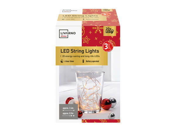 20 LED Battery Lights