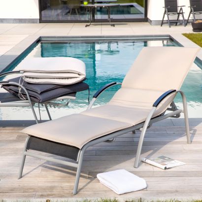 Coussin pour chaise longue