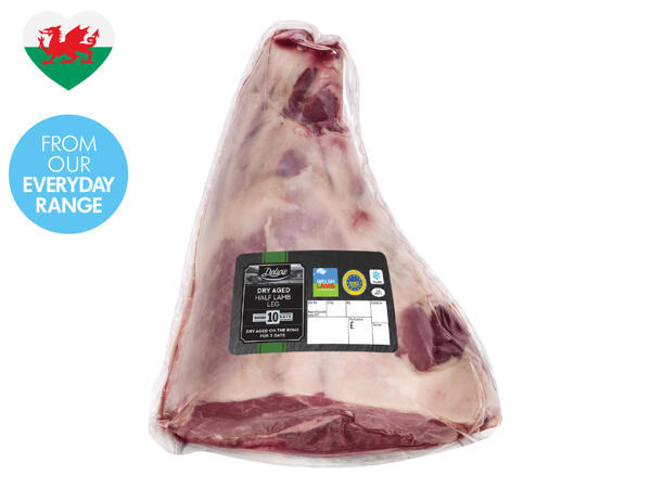 Deluxe Welsh Dry-Aged Half Lamb Leg