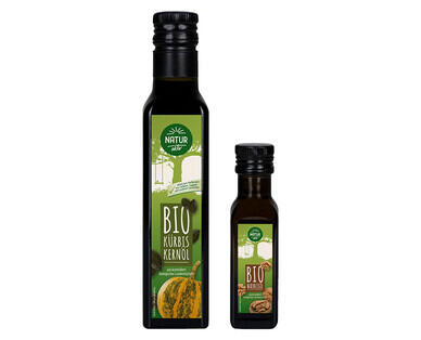 NATUR AKTIV 
 BIO-KÜRBISKERNÖL/ WALNUSSÖL