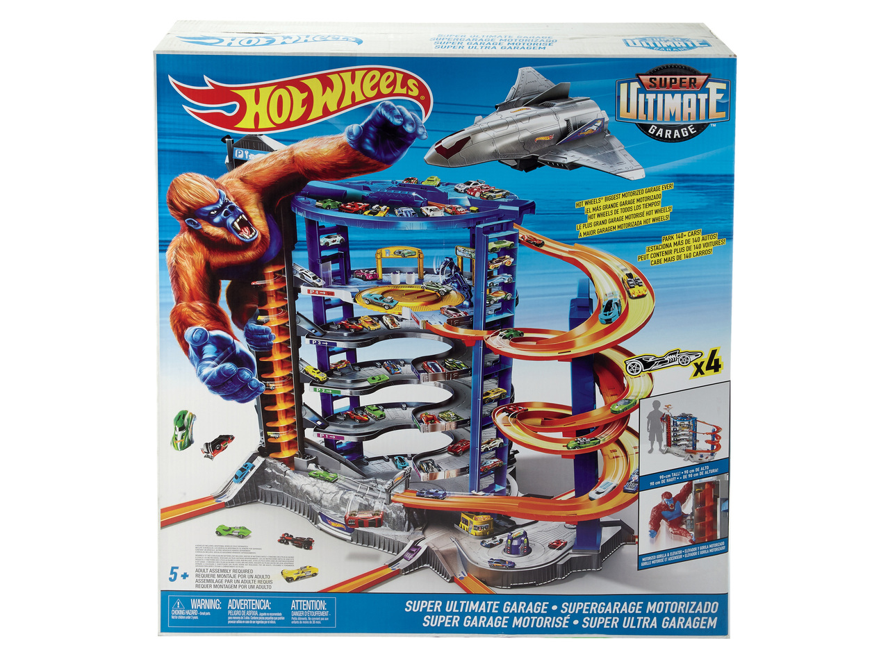 MATTEL Hotwheels Super Mega City Park Garage