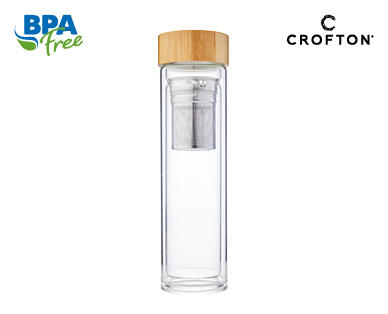 Glass Drink Bottle or Tea Infuser