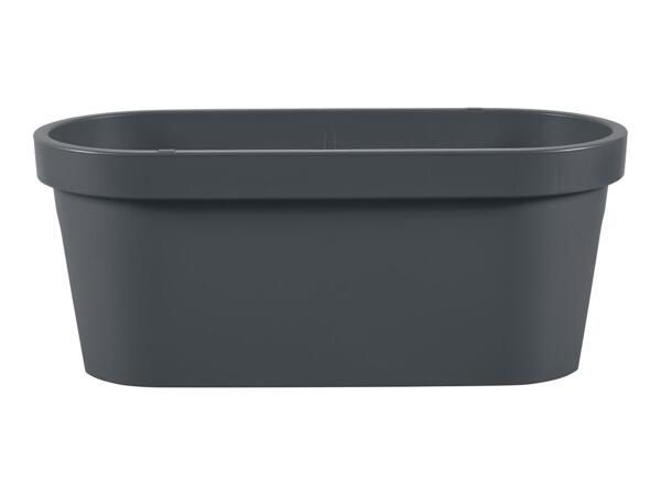 Parkside Railing Planter - Grey