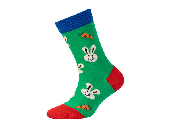 Kids' Fun Easter Socks - 3 Pack