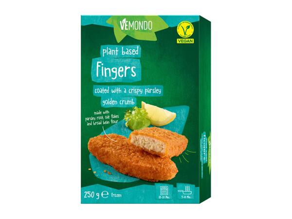 Plant Based Fingers Coated with a Crispy Golden Crumb