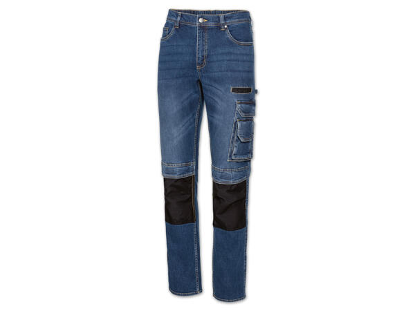 Herren Jeans-Arbeitsbundhose