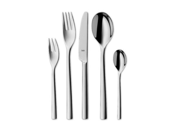 Edelstahl-Besteckset, 30-teilig