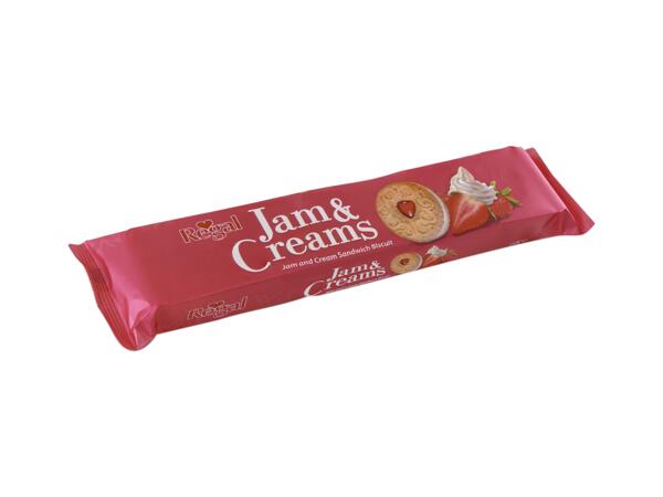 Jam and creams
