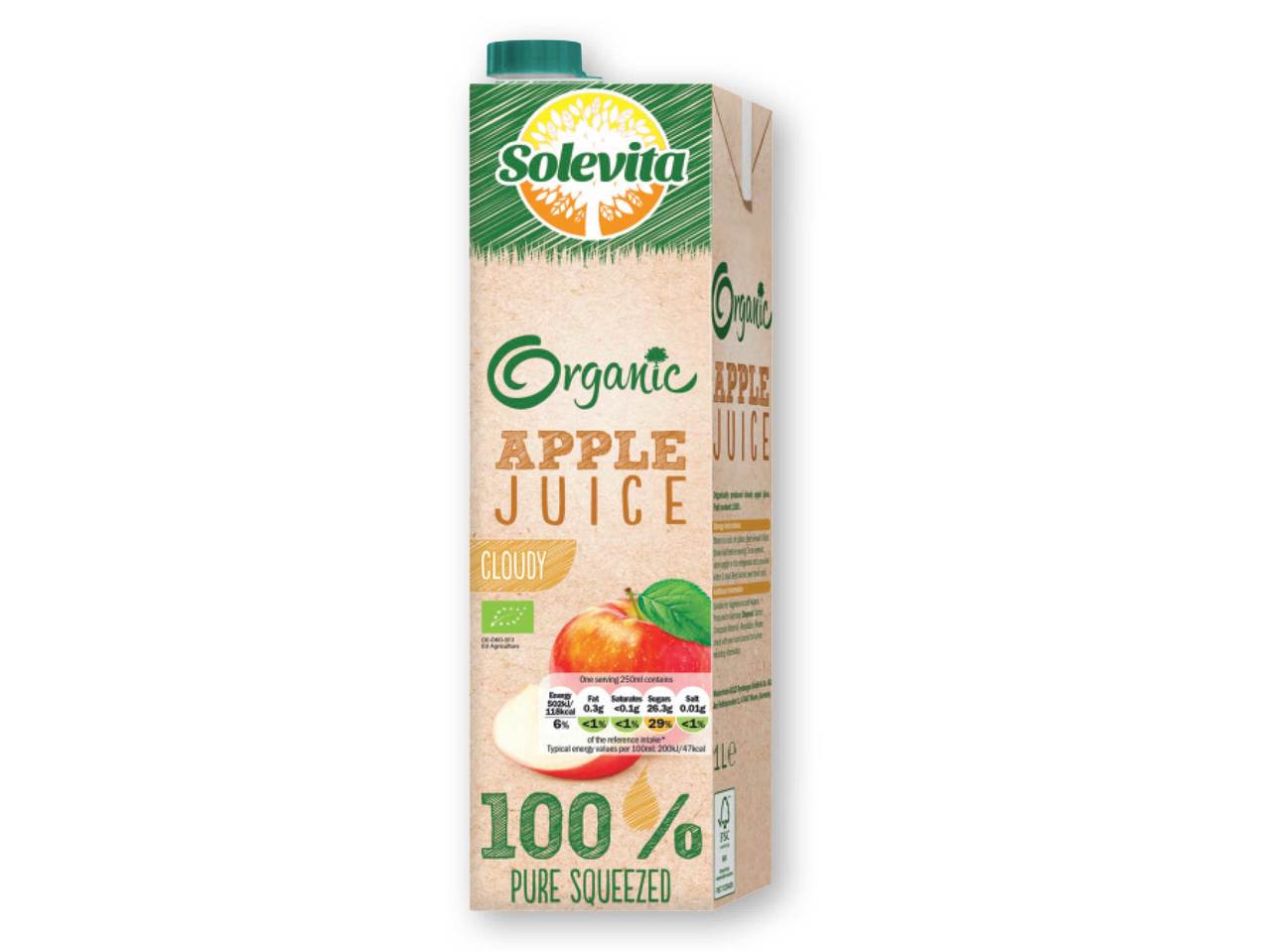 BIO TREND Organic Cloudy Apple Juice