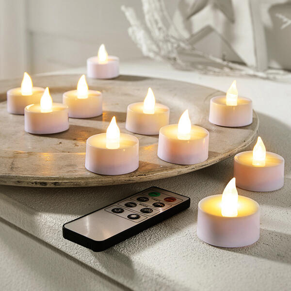 LED-Teelichte 10er-Set