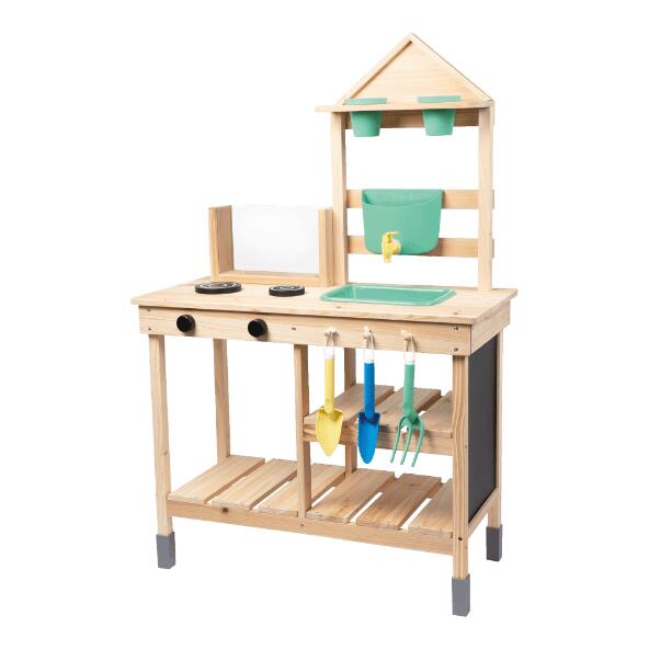 TOYLINO(R) 				Cuisine d'extérieur en bois pour jouer