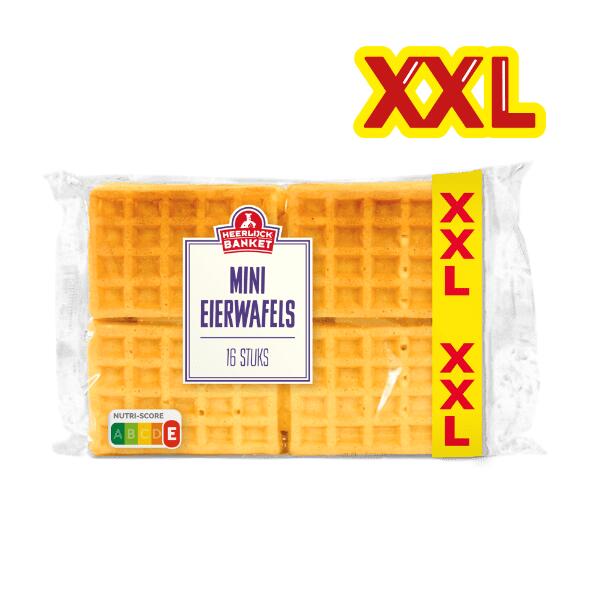 HEERLIJCK BANKET 				Mini-eierwafels