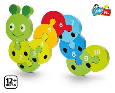 Wooden Animal Counting Puzzle
