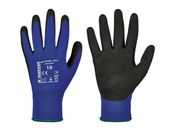 PARKSIDE Blue Work Gloves